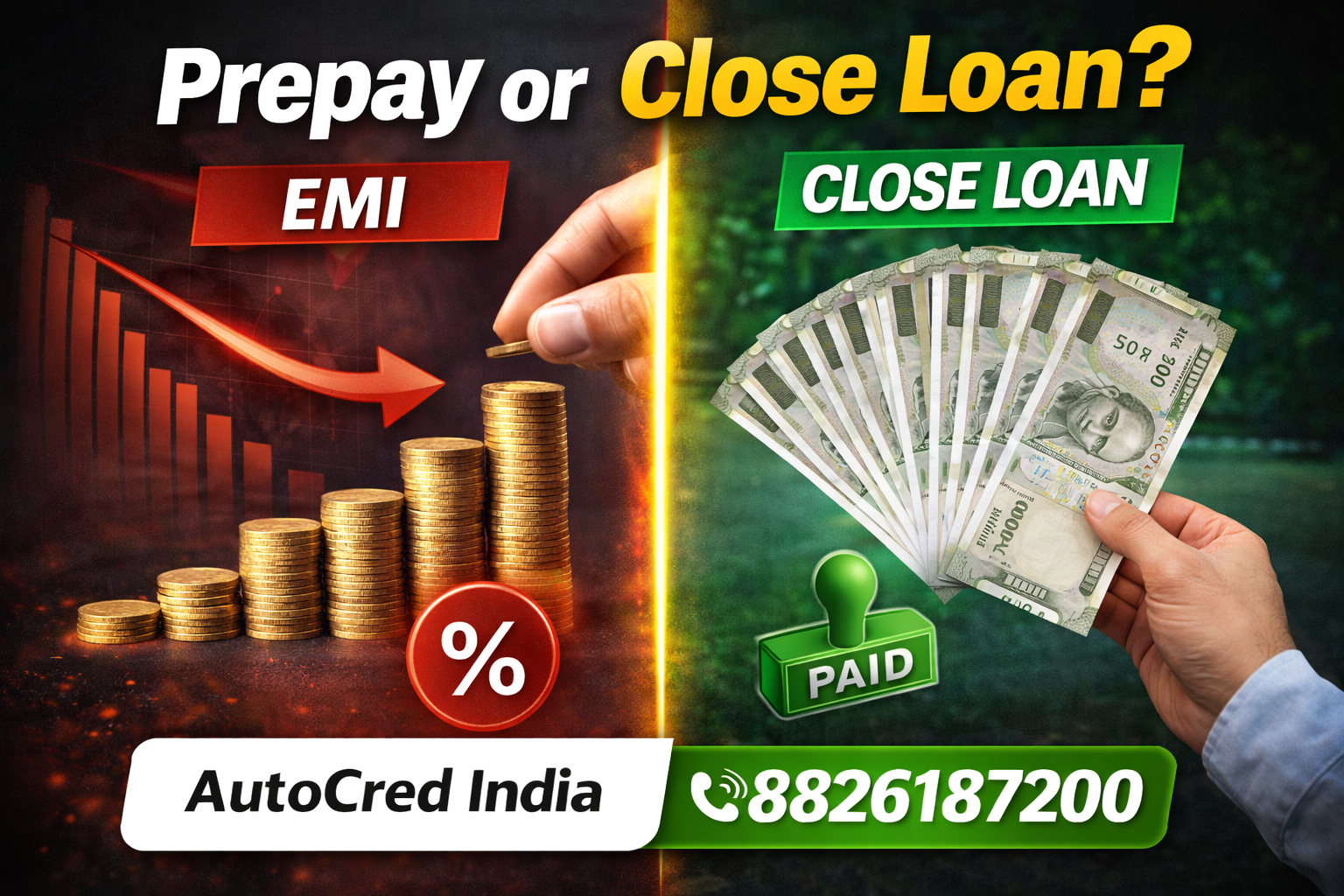 car loan prepayment vs foreclosure difference india 2026