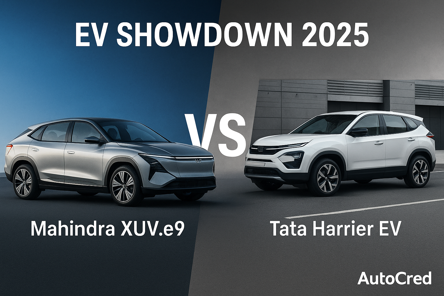 Harrier ev vs Xev9E Mahindra XUV.e9 vs Tata Harrier EV – 2025 Ka Best Electric SUV Kaun?