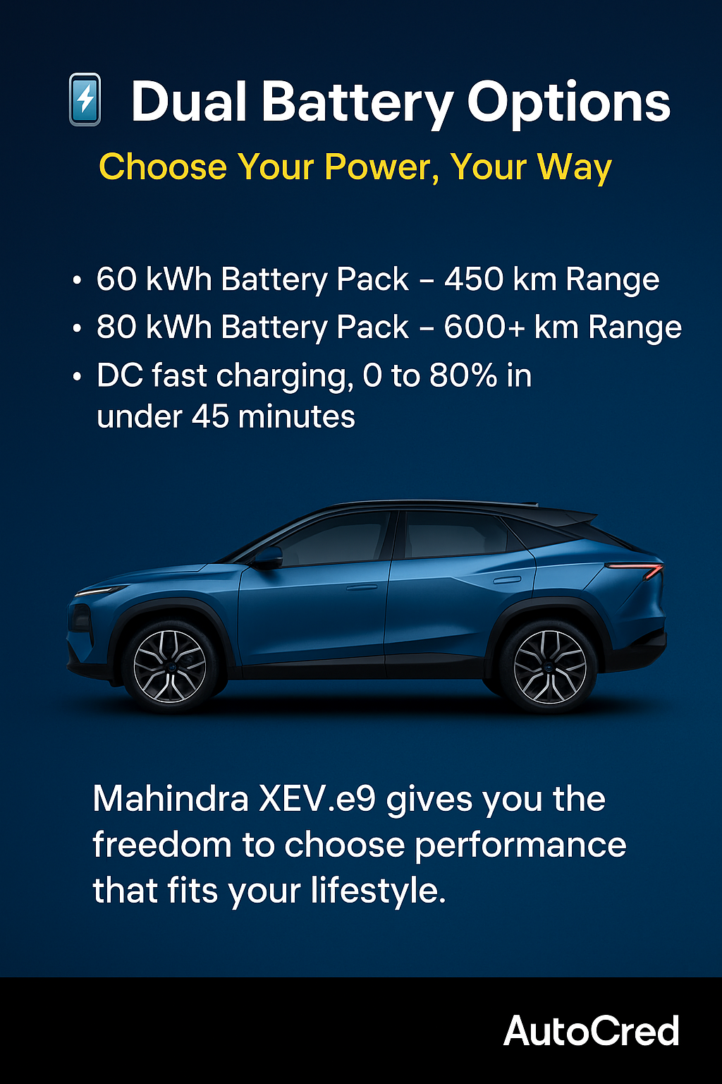 Mahindra XUV.e9 vs Tata Harrier EV – 2025 Ka Best Electric SUV Kaun? Battery Comparsion