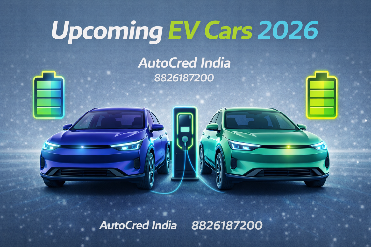 future electric cars in India with charging stations and modern EV design