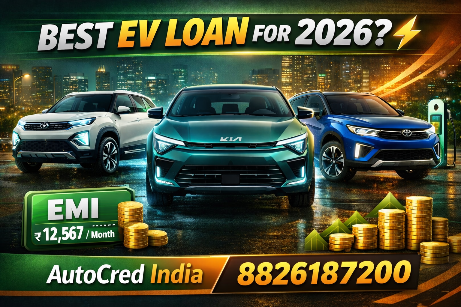 IOB EV loan Tata Sierra EV Kia Syros EV Toyota Urban Cruiser EV analysis India