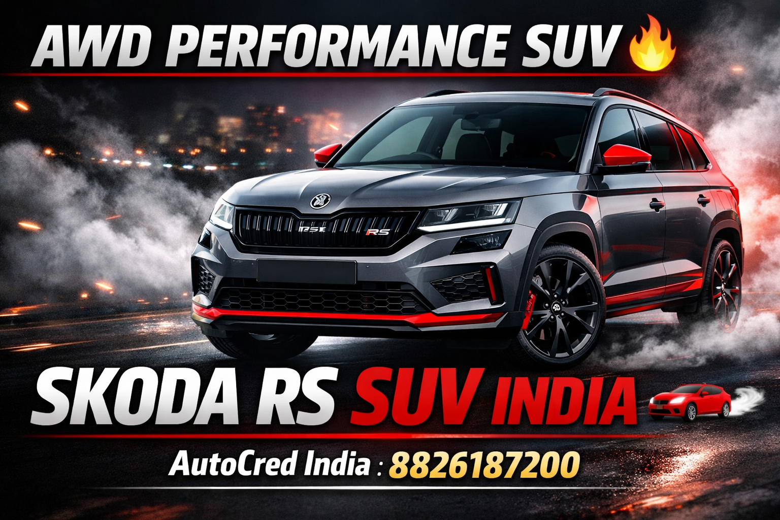 skoda kodiaq rs india launch 2026 performance suv