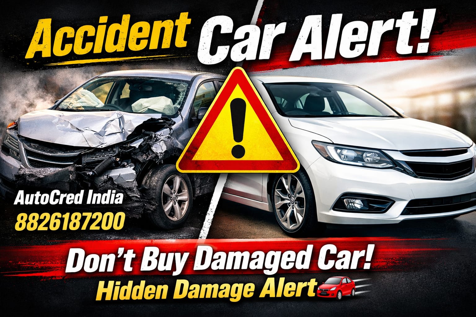 how to check accident history of used car India