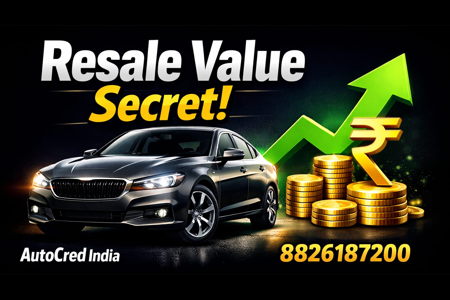 how to check car resale value India 2026