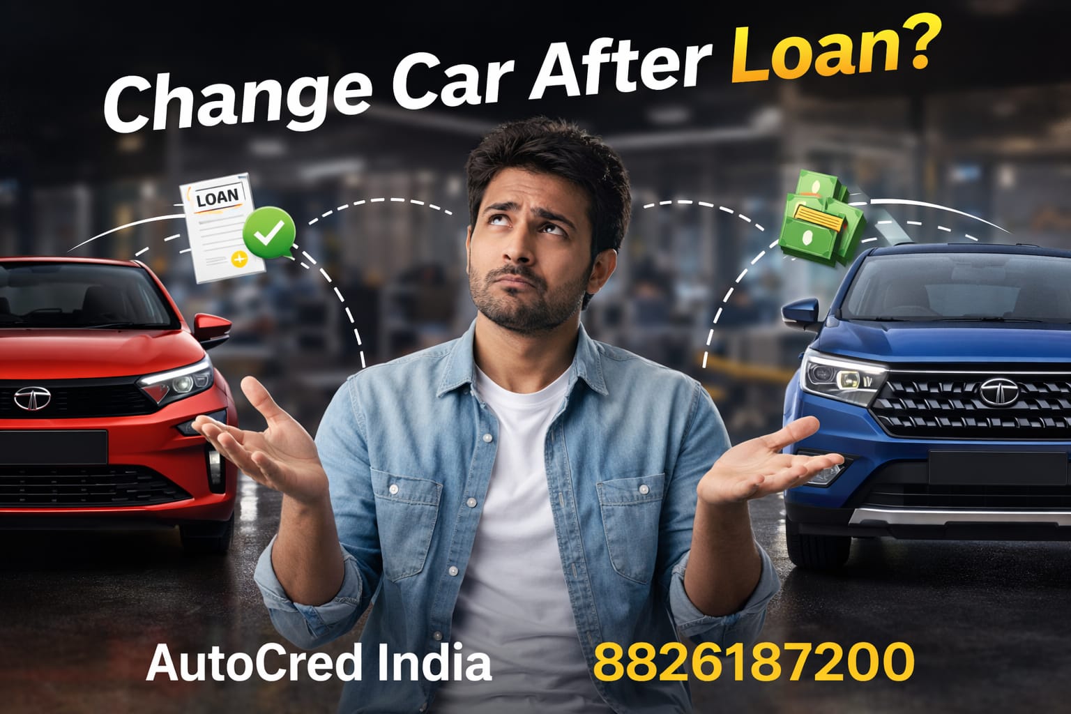 loan approved but want to change car india 2026
