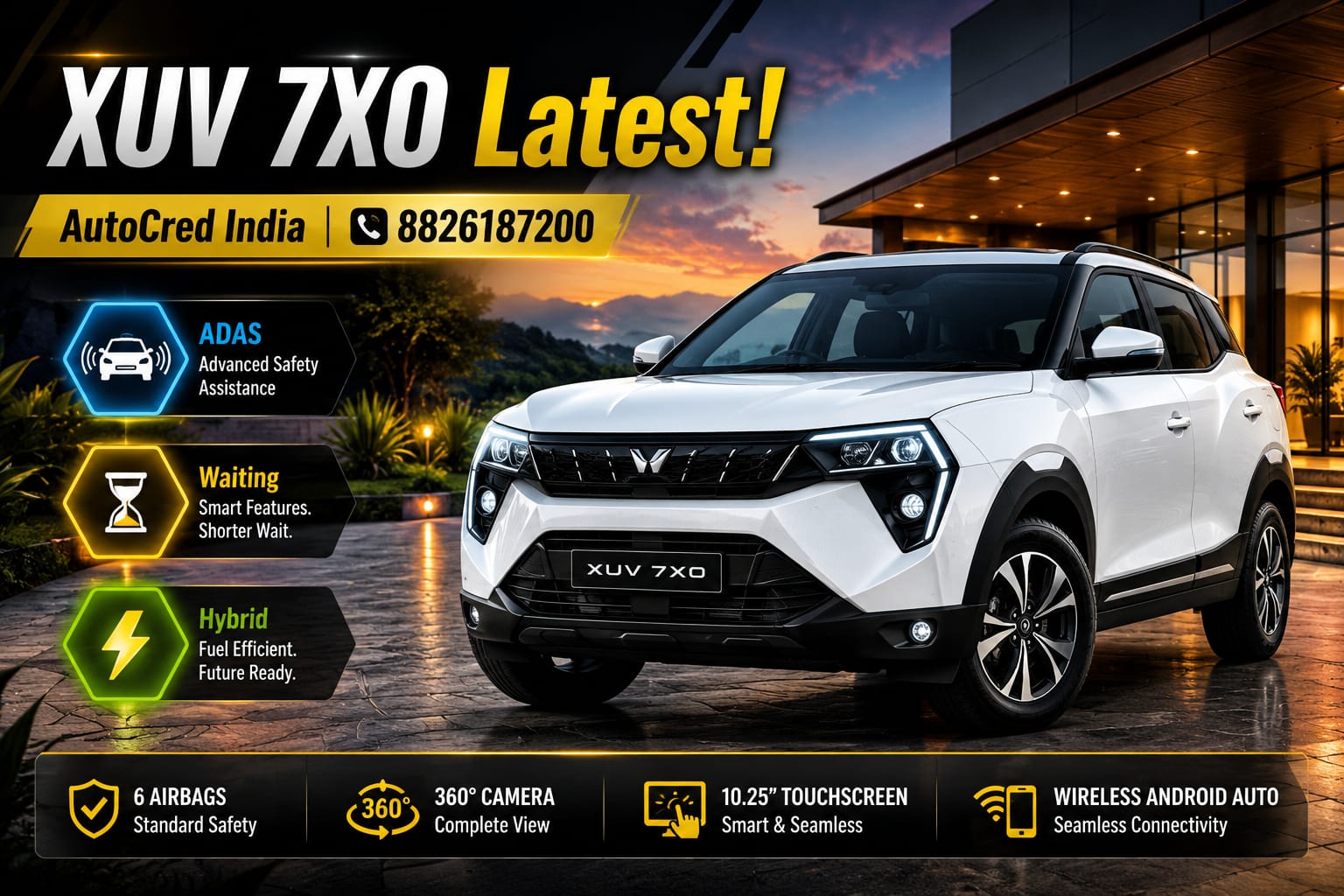 mahindra xuv 7xo latest update may 2026 waiting period hybrid discounts
