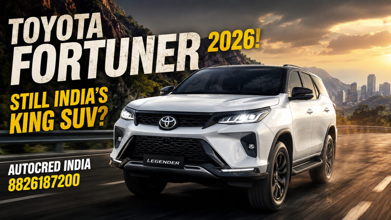 toyota fortuner 2026 premium suv india