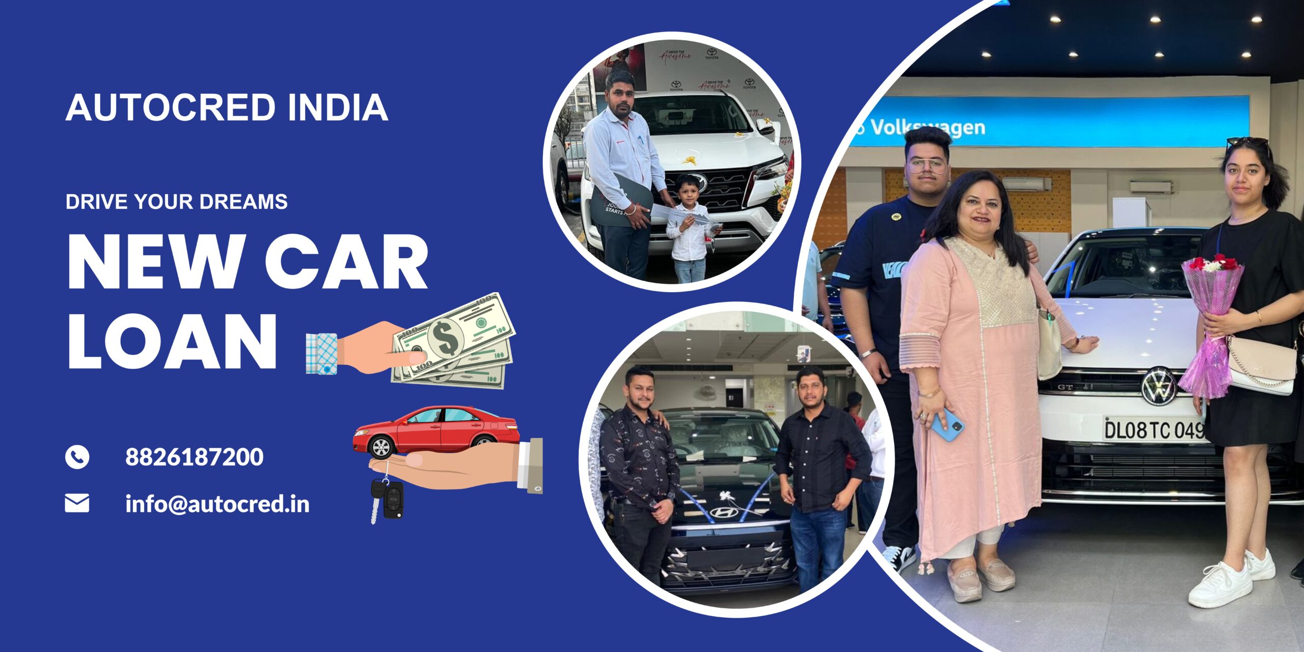 Get New Car Loan with Competitive Interest Rates at AutoCred